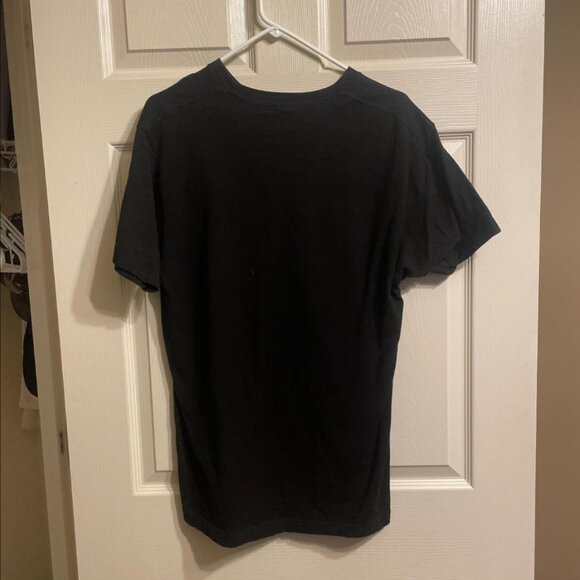 Tultex Men's Black and Red T-shirt - Picture 2 of 3